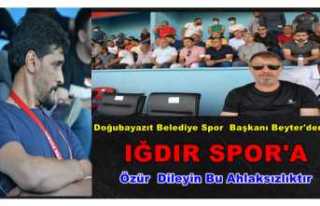 Iğdır Belediye Spor'dan Ahlaksız Paylaşım