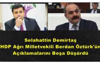 Demirtaş Ağrı Milletvekilini Boşa Düşürdü