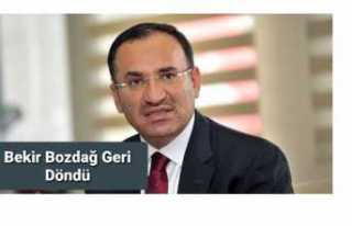 Kabinede değişiklik Adalet Bakanı Bekir Bozdağ...