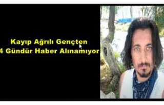 Ağrılı kayıp gençten dört gündür haber alınamıyor