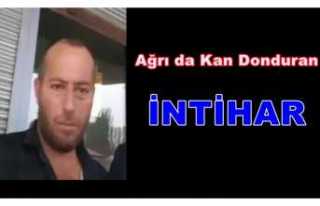 Ağrı'da kan donduran intihar