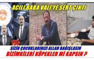 Ağrı Valiliğine Sert Tepki ''Sizin çocuklarınızı...