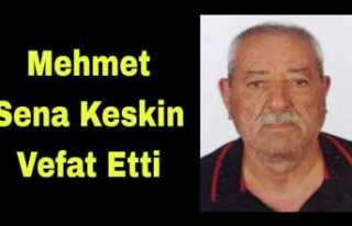 Mehmet Sena Keskin Hayatını Kaybetti