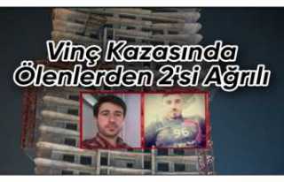 İzmir'de ki Vinç Kazasında Ölenlerden 2 si...