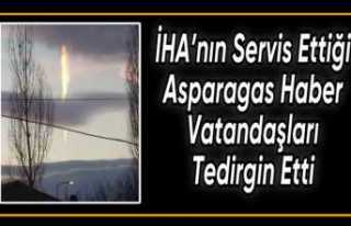 İhlas Haber Ajansı'nın servis ettiği asparagas...