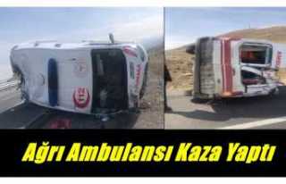 Ağrı'da Ambulans Kazası