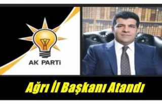 AKP Ağrı İl Başkanlığına Orhan Güngör Atandı