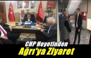 CHP Heyeti Ağrı'yı Ziyaret Etti