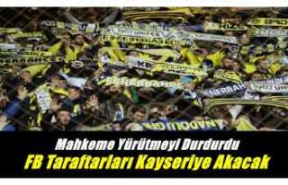 Fenerbahçe Taraftarı Kayseri Tribünlerinde Aynı...