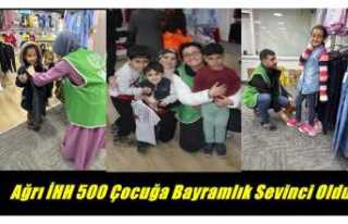 Ağrı İHH 500 Çocuğa Bayramlık Sevinci Oldu