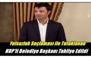 Yolsuzluktan tutuklanan HDP 'li Belediye Başkanı...