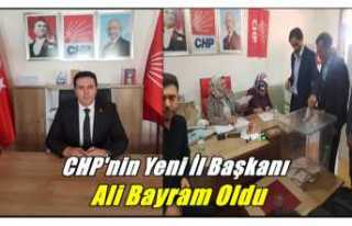 CHP Ağrı'da Yeni İl Başkanını Seçti