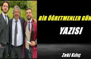 BİR ÖĞRETMENLER GÜNÜ YAZISI