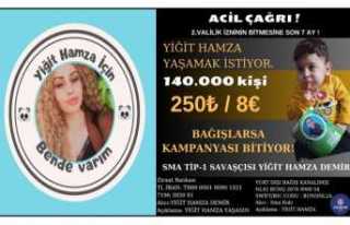 Ağrılı SMA Hastası Yiğit Hamza İçin Acil Yardım...