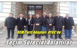 Hazal Aras ve Mehmet Akkuş’tan Ağrı YGC Ziyaret
