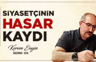 SİYASETÇİNİN HASAR KAYDI