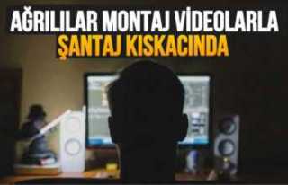 Ağrılılar montaj videolarla şantaj kıskacında