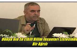 Dünya’nın En Etkili Bilim İnsanları Listesinde...
