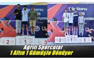 Ağrı Atletizm Takımı Türkiye Şampiyonasından...
