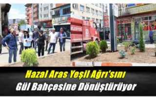 Ağrı Belediye Başkanı Hazal Aras Yeşil Ağrı...