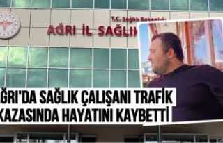 Ağrı'da Sağlık Çalışanı Kazada Hayatını...