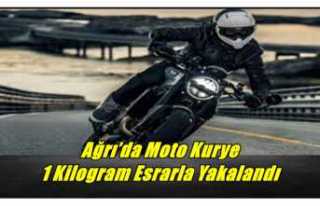 Ağrı’da Moto Kurye 1 Kilogram Esrarla Yakalandı