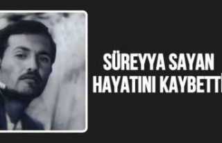 Süreyya Sayan Hayatını Kaybetti