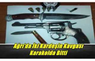 Ağrı'da İki Kardeşin Kavgası Karakolda Bitti