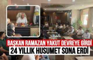 Eleşkirt Belediye Başkanı Ramazan Yakut ilçenin...