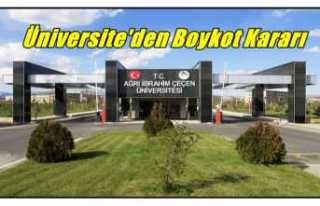 Ağrı İbrahim Çeçen Üniversitesi'nde Boykot