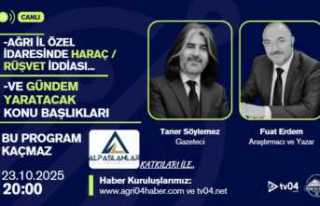 Bomba İddia: Ağrı İl Özel İdaresi'nde Haraç/Rüşvet...