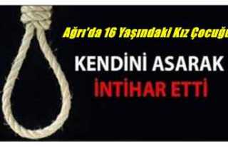 Ağrı'da bir çocuk İntiharı daha gerçekleşti