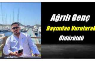 Ağrılı Genç Silahla Vurularak Öldürüldü