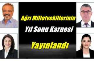 ORC Ağrı Milletvekillerinin yıl sonu karnesini...