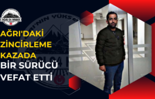 Ağrı'daki Zincirleme Kazada Bir Sürücü Vefat...