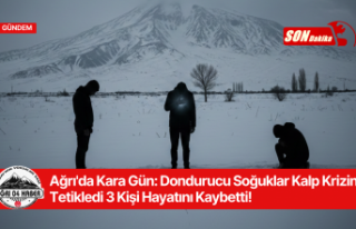 Ağrı'da Kara Gün: Dondurucu Soğuklar Kalp...