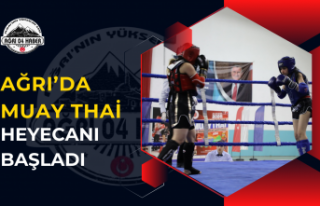 Ağrı’da Muay Thai Heyecanı Başladı