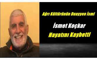 Ağrı'nın Kültür Mirascılarından İsmet Koçkar Hayatını Kaybetti