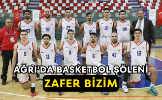 Ağrı’da Basketbol Şöleni Zafer Bizim