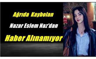 Ağrı'da Kaybolan 19 Yaşındaki Genç Kızdan Haber Alınamıyor