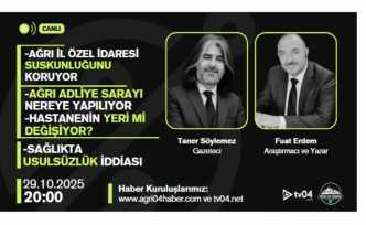 Ağrı Bu Programı Konuşacak