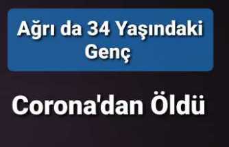 Ağrı'da En Genç Corona Ölümü Yaşandı