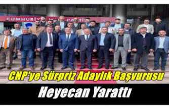 CHP'ye Sürpriz Başvuru Ağrı'da Heyecan Yarattı