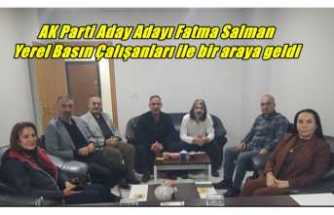 Ak Partili Fatma Salman Ağrı Yerel Basını İle Buluştu