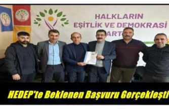 Ağrı HEDEP’te Beklenen Başvuru Gerçekleşti