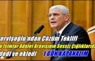 Dervişoğlu ;''Bu İsimler Adalet Arayışının Sezsiz Çığlıklarıdır,Kapalı Sayım Yapılsın''
