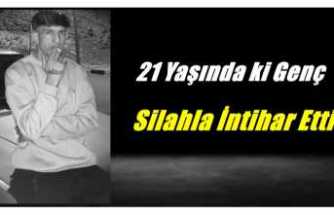 Ağrı'da 21 Yaşında ki Genç Silahla İntihar Etti