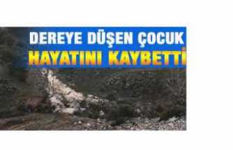 Ağrı'da Dereye Düşen 5 Yaşında ki Çocuk Boğularak Öldü