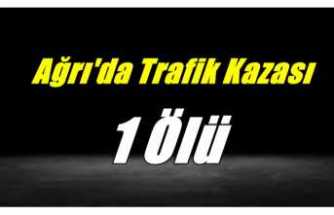 Ağrı'da Trafik Kazası 1 Ölü