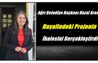 Ağrı Kent Meydanı Projesi İhalesi Yapıldı